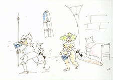 Zamek : VI Otwarty Międzynarodowy Konkurs na Rysunek Satyryczny / Ubović Nedeljko