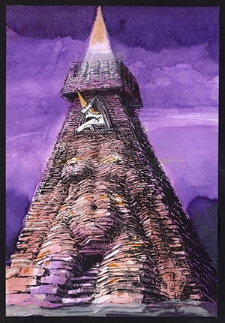 Zamek [2] : VI Otwarty Międzynarodowy Konkurs na Rysunek Satyryczny / Tomasz Jura