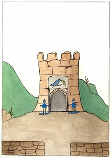 Zamek [2] : VI Otwarty Międzynarodowy Konkurs na Rysunek Satyryczny / Sona Bahari