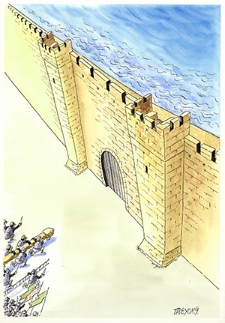 Zamek [1] : VI Otwarty Międzynarodowy Konkurs na Rysunek Satyryczny / Taeyong Kang
