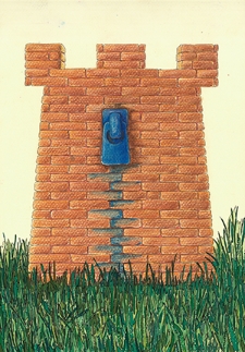 Zamek : VI Otwarty Międzynarodowy Konkurs na Rysunek Satyryczny / Zdzisław Romanowski