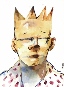 Zamek [1] : VI Otwarty Międzynarodowy Konkurs na Rysunek Satyryczny / Bartłomiej Trzos