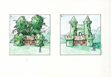 Zamek [2] : VI Otwarty Międzynarodowy Konkurs na Rysunek Satyryczny / Paweł Kuczyński