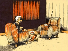 Radio : VII Otwarty Międzynarodowy Konkurs na Rysunek Satyryczny / Jamal Rahmati