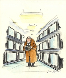 Radio : VII Otwarty Międzynarodowy Konkurs na Rysunek Satyryczny / Janusz Stefaniak