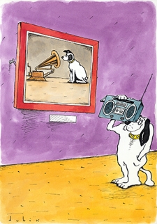 Radio [2] : VII Otwarty Międzynarodowy Konkurs na Rysunek Satyryczny / Alexander Dubovsky