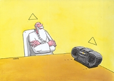 Radio [2] : VII Otwarty Międzynarodowy Konkurs na Rysunek Satyryczny / Lubomir Kotrha