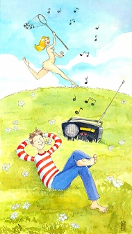 Radio : VII Otwarty Międzynarodowy Konkurs na Rysunek Satyryczny / Agnieszka Zając