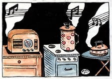 Radio [2] : VII Otwarty Międzynarodowy Konkurs na Rysunek Satyryczny / Mileta Miloradović