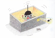 Radio [3] : VII Otwarty Międzynarodowy Konkurs na Rysunek Satyryczny / Maciej Trzepałka