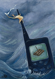 Radio : VII Otwarty Międzynarodowy Konkurs na Rysunek Satyryczny / Run Tang Li