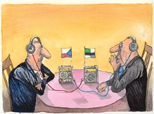 Radio [1] : VII Otwarty Międzynarodowy Konkurs na Rysunek Satyryczny / Seyran Caferli