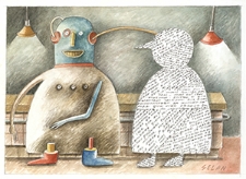 Radio [1] : VII Otwarty Międzynarodowy Konkurs na Rysunek Satyryczny / Tasso José Menezes Lanza