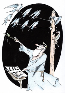 Radio [3] : VII Otwarty Międzynarodowy Konkurs na Rysunek Satyryczny / Anatoly Apchel