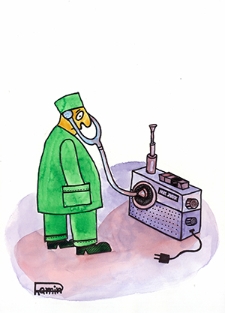 Radio [2] : VII Otwarty Międzynarodowy Konkurs na Rysunek Satyryczny / Ramin Rezaie