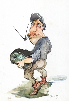 Radio [3] : VII Otwarty Międzynarodowy Konkurs na Rysunek Satyryczny / Dorota Chwałek