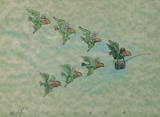 Radio : VII Otwarty Międzynarodowy Konkurs na Rysunek Satyryczny / Ali Divandari