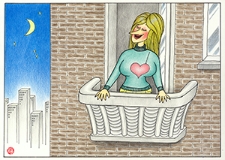 Radio [2] : VII Otwarty Międzynarodowy Konkurs na Rysunek Satyryczny / Huang Kun