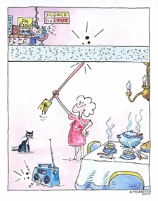 Radio : VII Otwarty Międzynarodowy Konkurs na Rysunek Satyryczny / Alejandro "Ate" Tempesta Tastás