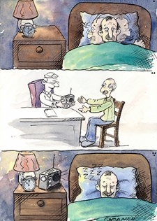 Radio [2] : VII Otwarty Międzynarodowy Konkurs na Rysunek Satyryczny / Samaneh Khakmardan