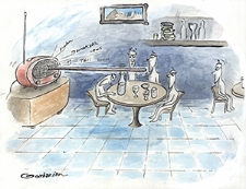 Radio : VII Otwarty Międzynarodowy Konkurs na Rysunek Satyryczny / Gholamreza Gorbanian