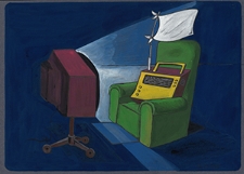 Radio [1] : VII Otwarty Międzynarodowy Konkurs na Rysunek Satyryczny / Victor Crudu