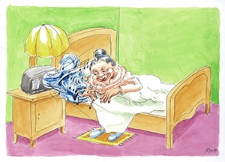 Radio [1] : VII Otwarty Międzynarodowy Konkurs na Rysunek Satyryczny / Vladimir Romanov