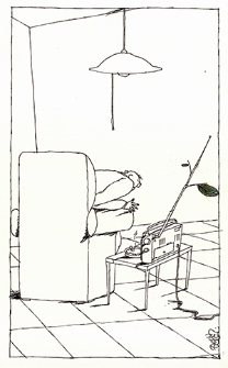 Radio : VII Otwarty Międzynarodowy Konkurs na Rysunek Satyryczny / Alberto Jeréz Benitez