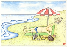 Radio [1] : VII Otwarty Międzynarodowy Konkurs na Rysunek Satyryczny / Huang Kun