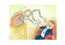 Radio [1] : VII Otwarty Międzynarodowy Konkurs na Rysunek Satyryczny / Zidarov Veselin