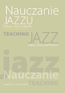 Nauczanie jazzu - spis trreści i przedmowa