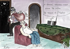 Radio : VII Otwarty Międzynarodowy Konkurs na Rysunek Satyryczny / T. Venkatesh