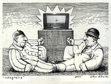 Radio [1] : VII Otwarty Międzynarodowy Konkurs na Rysunek Satyryczny / Artur Sitnik