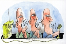 Radio : VII Otwarty Międzynarodowy Konkurs na Rysunek Satyryczny / Anatoliy Stankulov