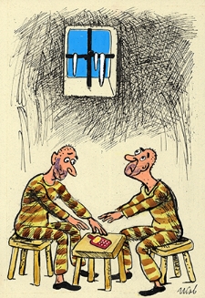 Ochrona przed chłodem i upałem [2] : VIII Otwarty Międzynarodowy Konkurs na Rysunek Satyryczny / Ilian Savkov