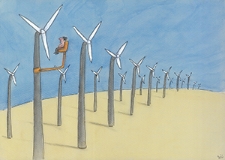 Ochrona przed chłodem i upałem [3] : VIII Otwarty Międzynarodowy Konkurs na Rysunek Satyryczny / Masoud Ziaei Zardkhashoei