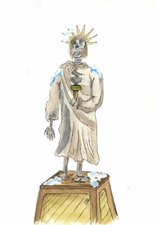 Ochrona przed chłodem i upałem [3] : VIII Otwarty Międzynarodowy Konkurs na Rysunek Satyryczny / Maryam Darvishi