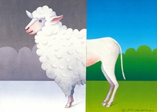 Ochrona przed chłodem i upałem [3] : VIII Otwarty Międzynarodowy Konkurs na Rysunek Satyryczny / Witold Mysyrowicz