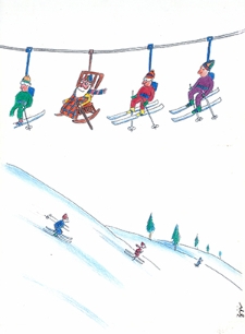 Ochrona przed chłodem i upałem [2] : VIII Otwarty Międzynarodowy Konkurs na Rysunek Satyryczny / Masoud Ziaei Zardkhashoei