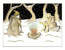 Ochrona przed chłodem i upałem [1] : VIII Otwarty Międzynarodowy Konkurs na Rysunek Satyryczny / Mehdi Afradi