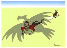 Ochrona przed chłodem i upałem : VIII Otwarty Międzynarodowy Konkurs na Rysunek Satyryczny / Dave (Deacon) Connaughton