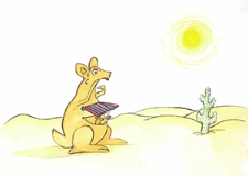 Ochrona przed chłodem i upałem : VIII Otwarty Międzynarodowy Konkurs na Rysunek Satyryczny / Serda Jannati