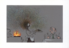 Ochrona przed chłodem i upałem [1] : VIII Otwarty Międzynarodowy Konkurs na Rysunek Satyryczny / Kartoens Mathijs