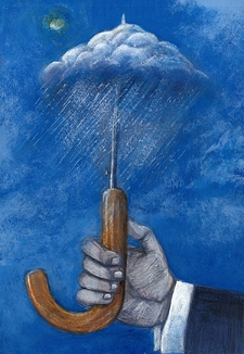 Ochrona przed chłodem i upałem : VIII Otwarty Międzynarodowy Konkurs na Rysunek Satyryczny / Marcin Bondarowicz