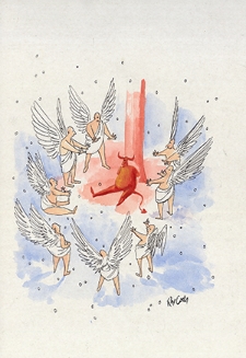 Ochrona przed chłodem i upałem : VIII Otwarty Międzynarodowy Konkurs na Rysunek Satyryczny / Ray Costa