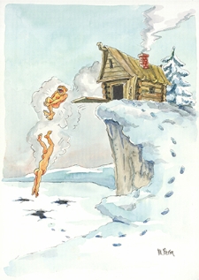 Ochrona przed chłodem i upałem : VIII Otwarty Międzynarodowy Konkurs na Rysunek Satyryczny / Michael Permyakov