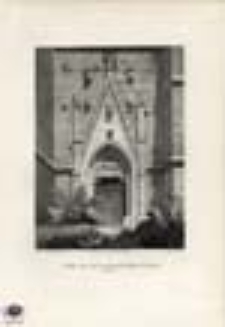 Th&uuml;r an der katholischen kirche zu Jauer / Drzwi kościoła katolickiego w Jaworze