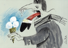 Ochrona przed chłodem i upałem [2] : VIII Otwarty Międzynarodowy Konkurs na Rysunek Satyryczny / Stoian Dechen