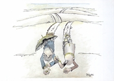 Ochrona przed chłodem i upałem : VIII Otwarty Międzynarodowy Konkurs na Rysunek Satyryczny / Milan Bukovac