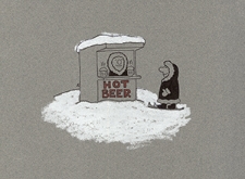 Ochrona przed chłodem i upałem : VIII Otwarty Międzynarodowy Konkurs na Rysunek Satyryczny / Bohdan Lapchuk